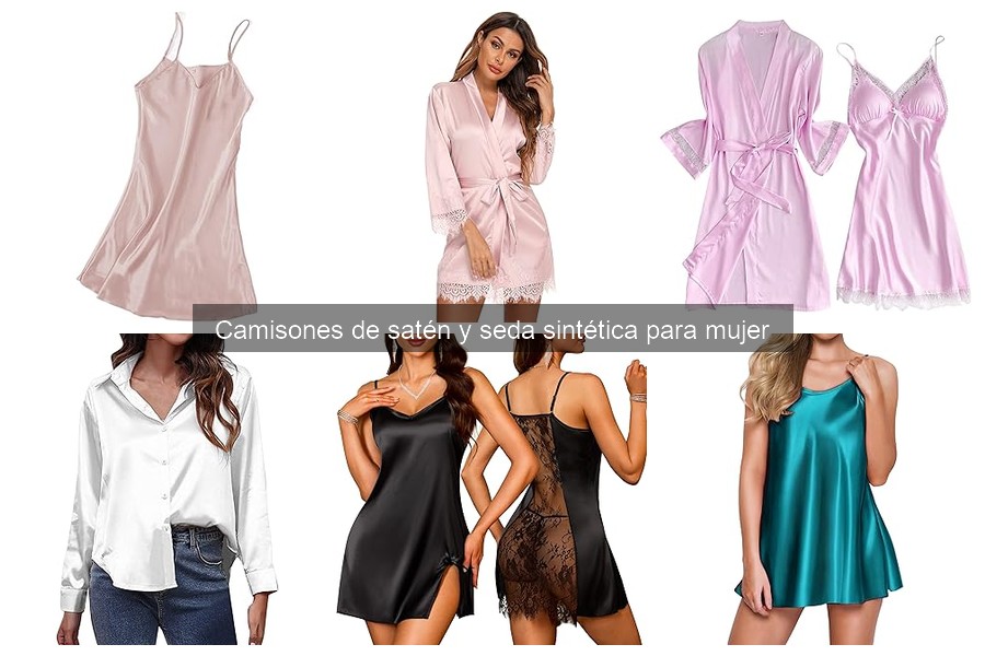 Camisones de satén y seda sintética: ¿cómo elegir la talla?