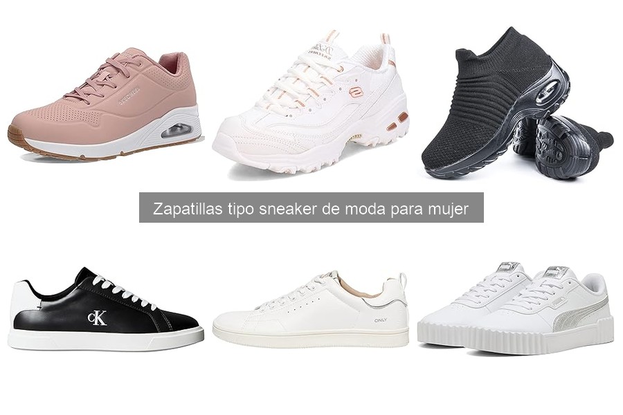 Características Clave para Comprar Zapatillas Sneakers de Mujer