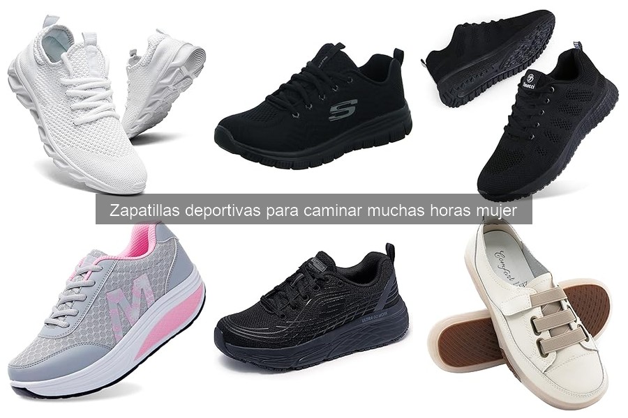 Características imprescindibles de zapatillas para caminar mujer