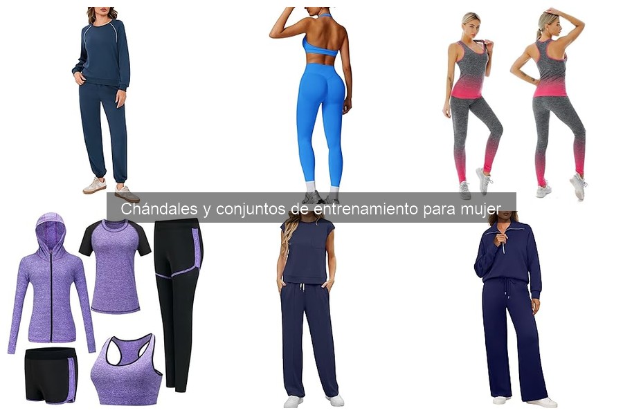 Chándales de entrenamiento con tecnología avanzada para mujer
