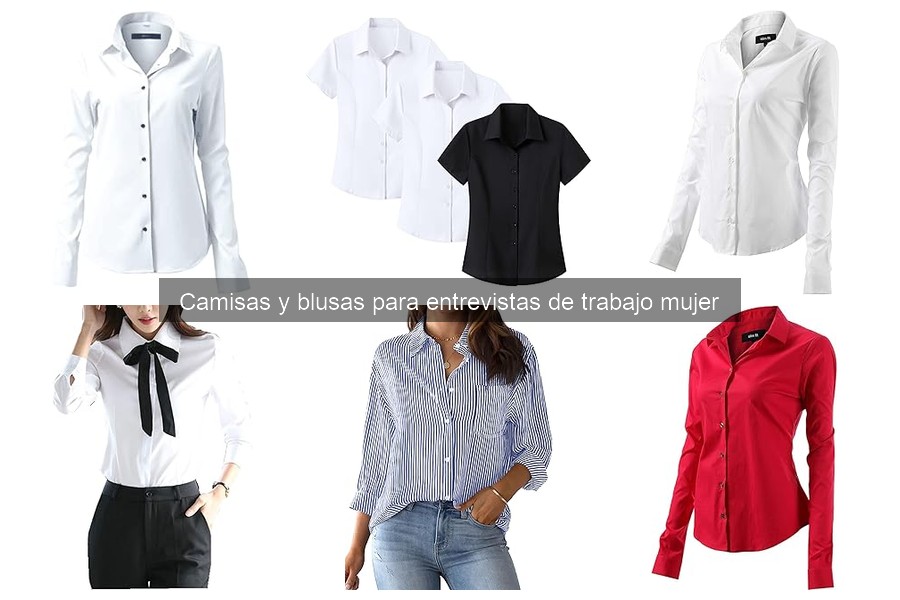 Colores ideales para camisas en entrevistas de trabajo mujer