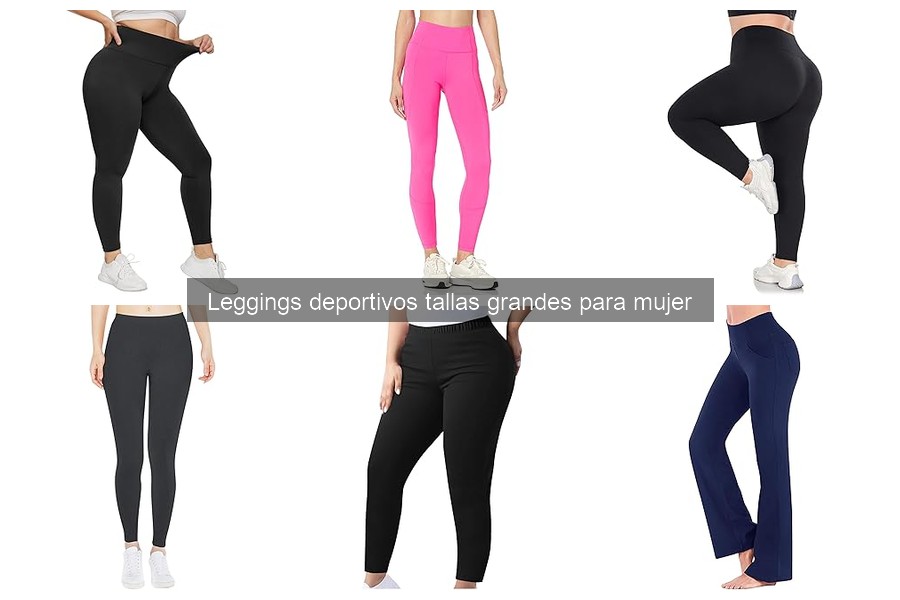 Combina leggings deportivos tallas grandes para un look perfecto