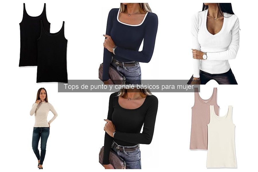 Combina tus tops de punto y canalé: looks y consejos