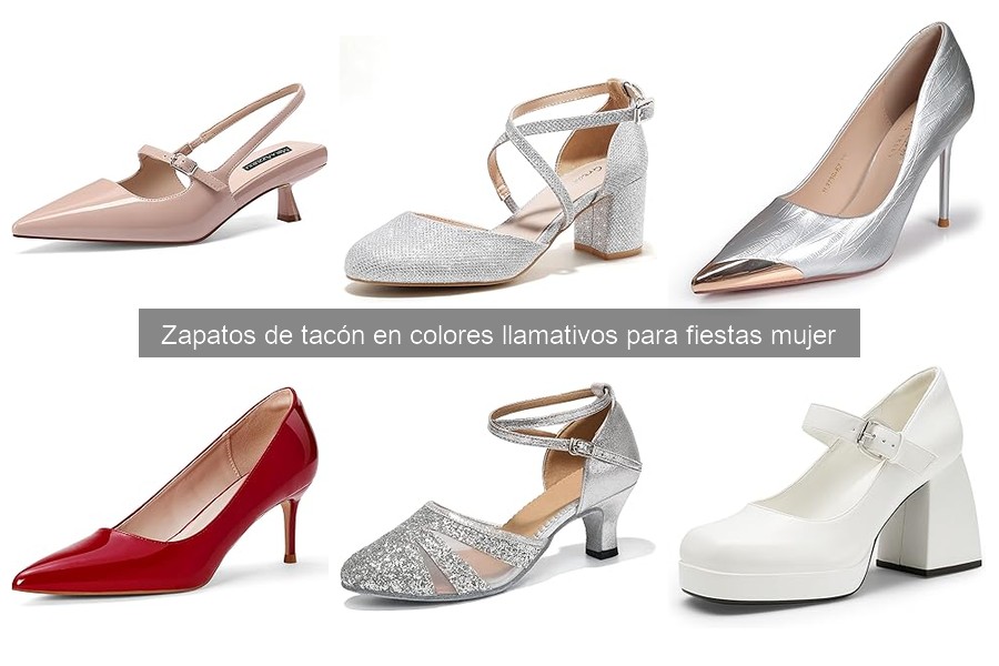 Combina zapatos de tacón coloridos con tus outfits perfectos