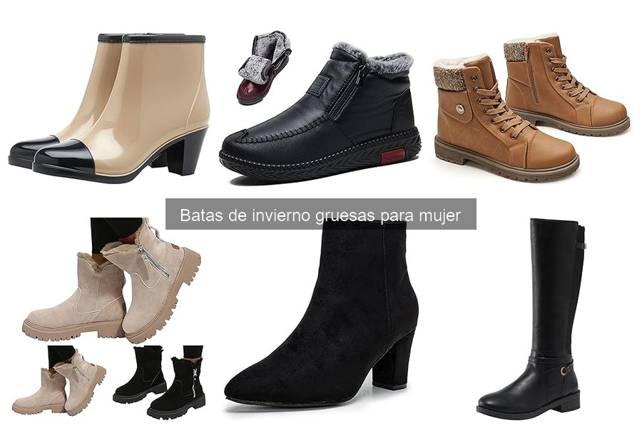 Cómo combinar batas de invierno gruesas para mujer