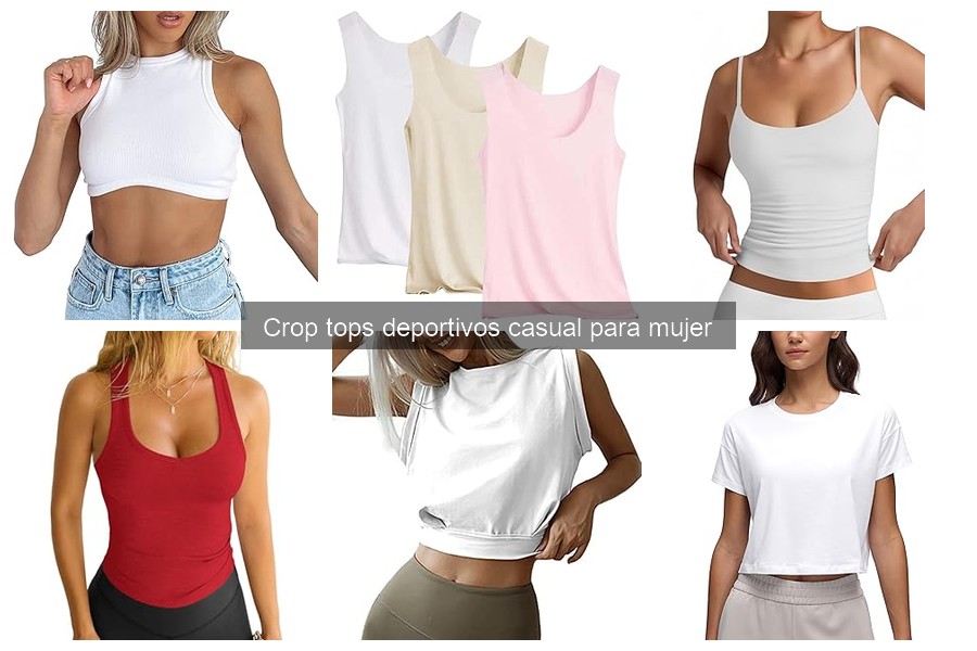 Cómo combinar crop tops deportivos para looks diarios