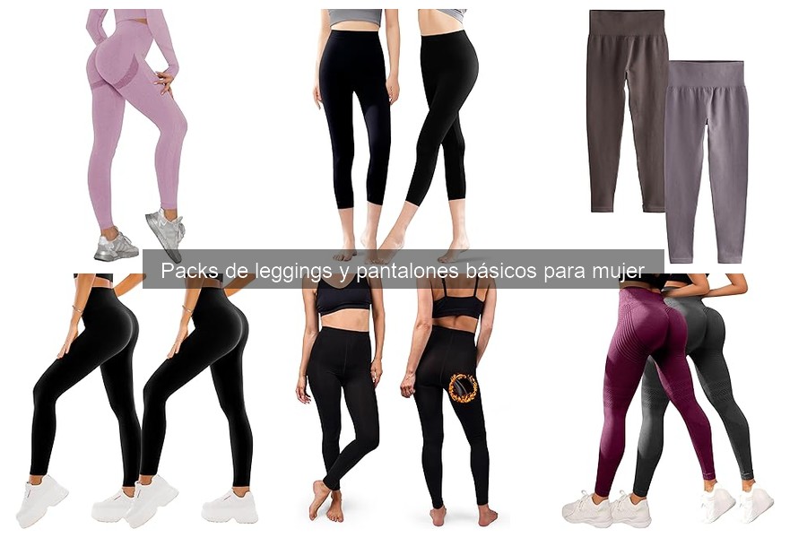 Cómo Combinar Leggings y Pantalones Básicos para Mujer