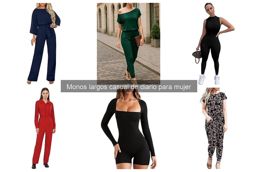 Cómo combinar monos largos casuales para cada ocasión