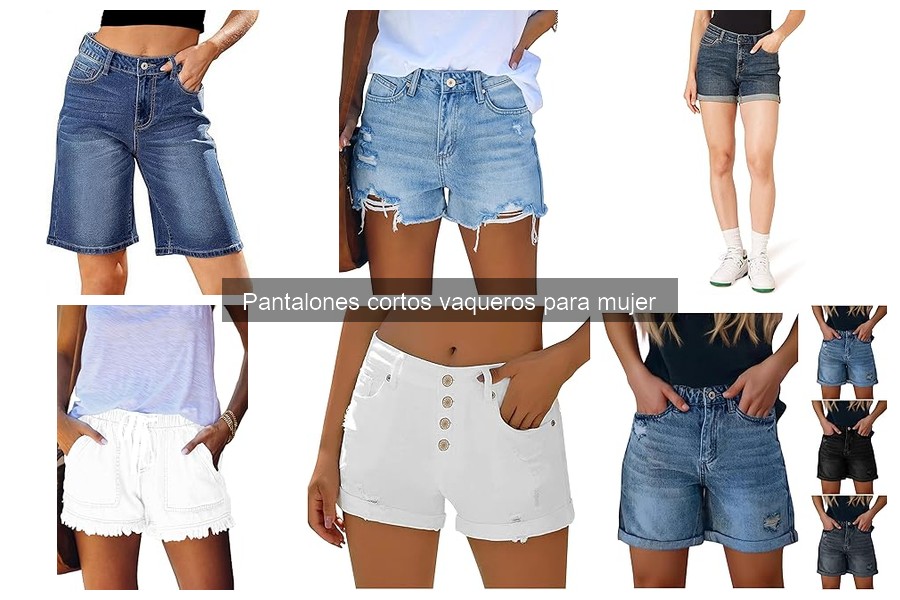 Cómo combinar pantalones cortos vaqueros para mujer