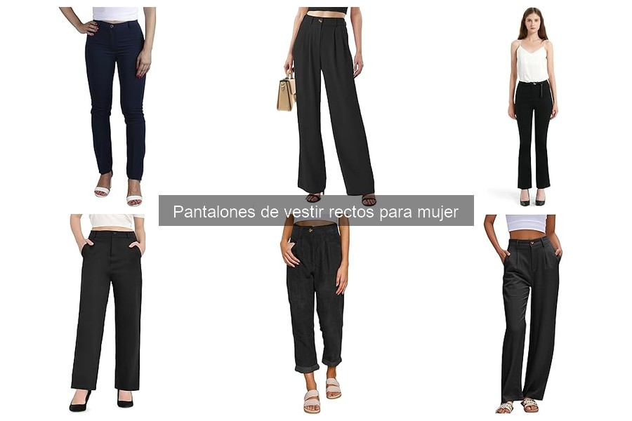 Cómo combinar pantalones de vestir rectos para cada ocasión
