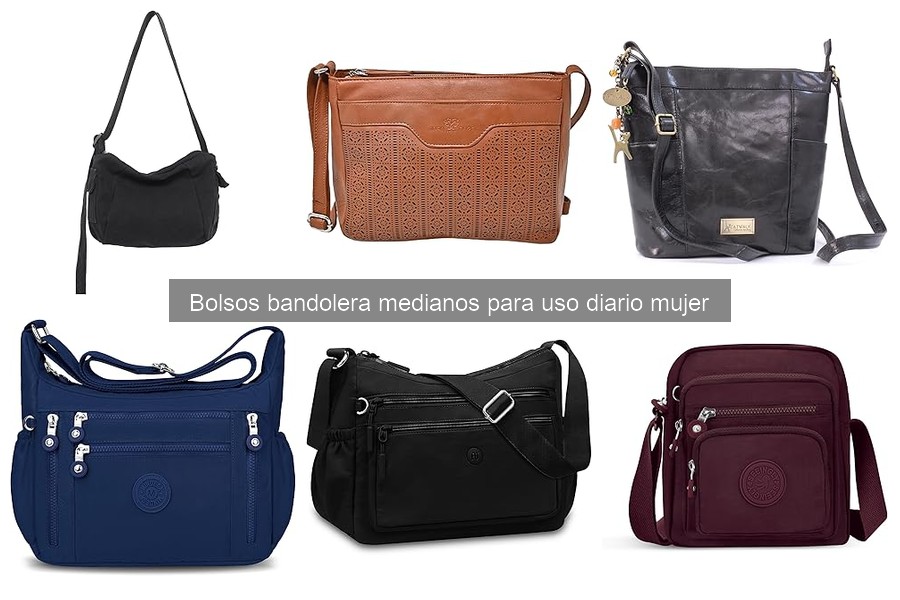 Cómo combinar un bolso bandolera mediano con tu outfit