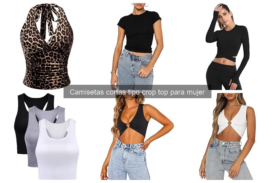 Cómo combinar un crop top mujer: looks versátiles y estilosos