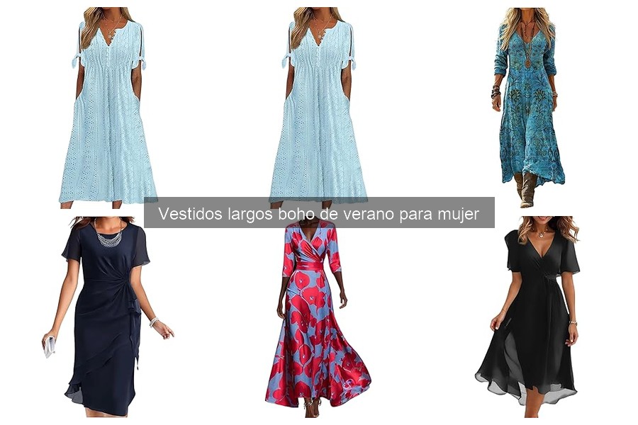Cómo combinar vestido largo boho para diferentes looks