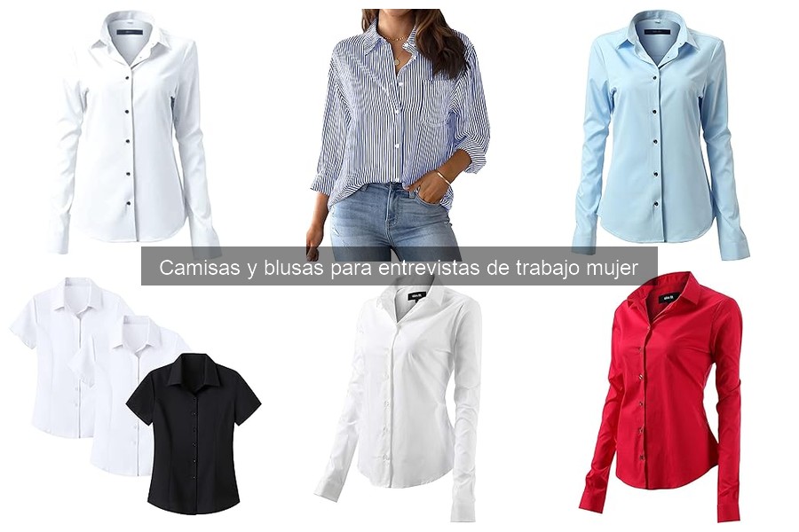 Cómo cuidar camisas y blusas para entrevistas de trabajo