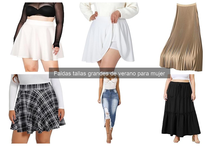 Cómo cuidar faldas de verano tallas grandes adecuadamente