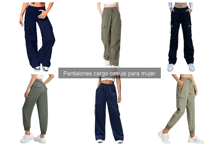 Cómo cuidar los pantalones cargo casual para mujer
