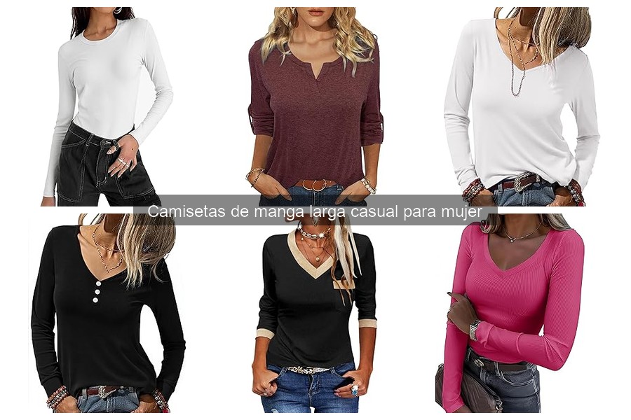 Cómo cuidar tus camisetas de manga larga para mujer