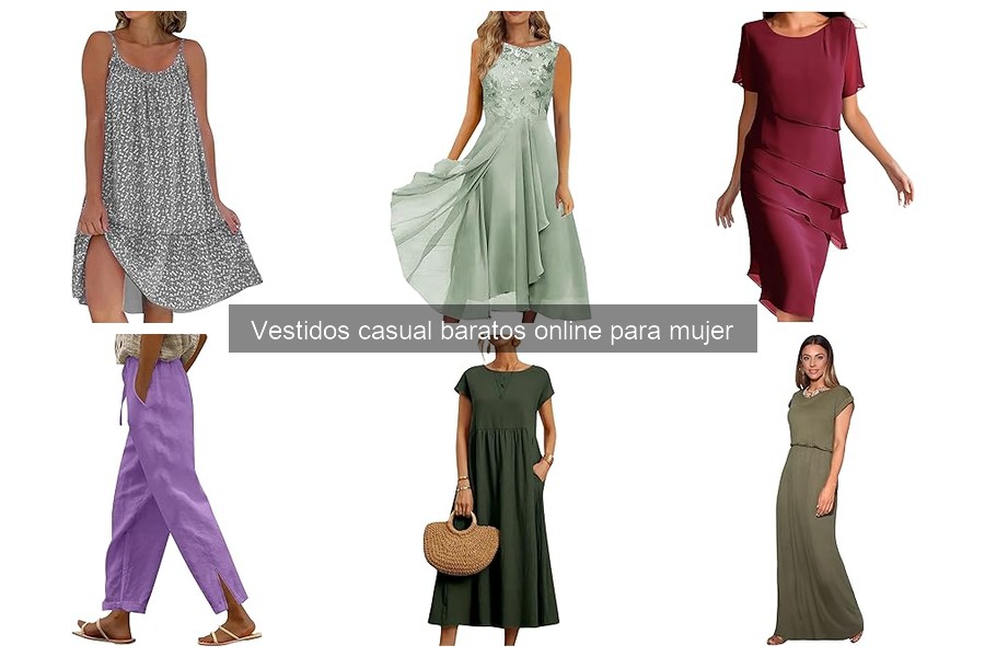 Cómo cuidar vestidos casual baratos para mujer