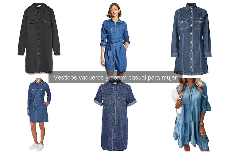 Cómo cuidar y mantener tu vestido vaquero perfecto
