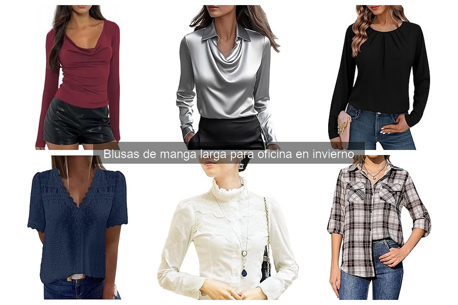 Cómo elegir blusas de manga larga para oficina en invierno
