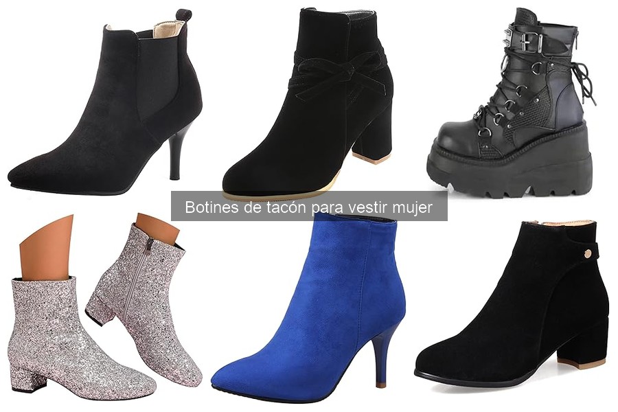 Cómo elegir botines de tacón para cada evento