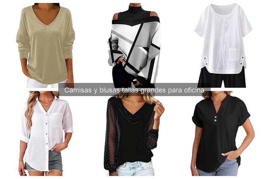 Cómo elegir camisas y blusas tallas grandes para la oficina
