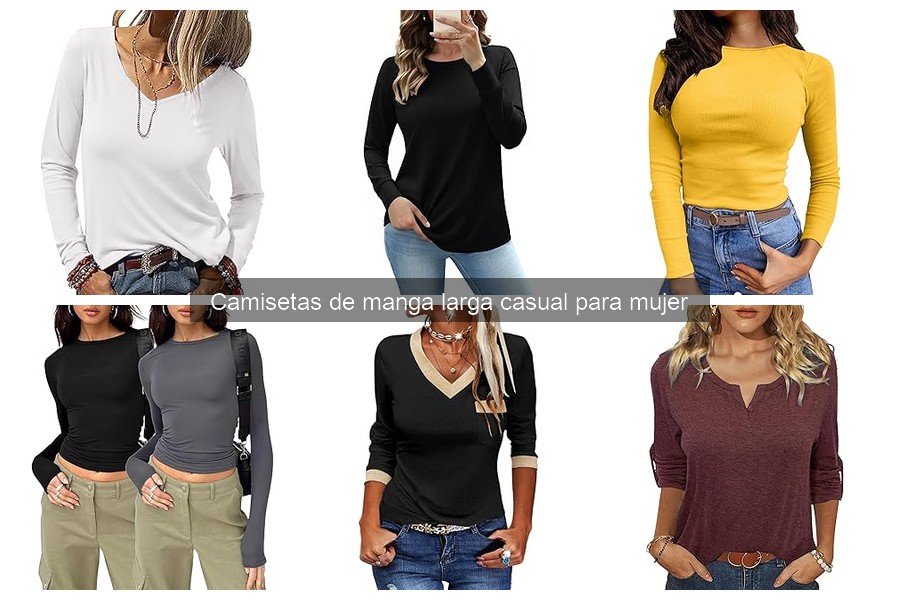 Cómo elegir camisetas de manga larga según su corte