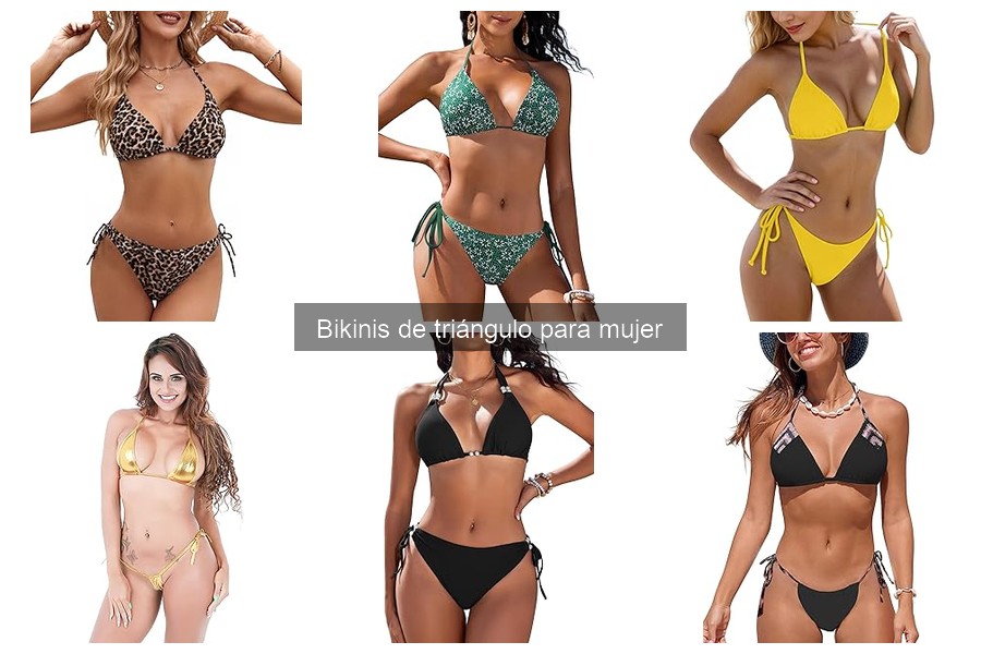 Cómo elegir el bikini de triángulo adecuado para mujer