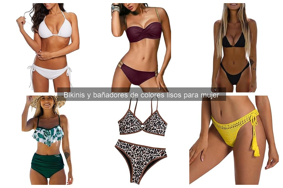 Cómo elegir el bikini liso ideal según tu cuerpo