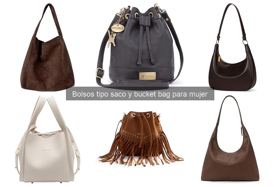 Cómo elegir el bolso tipo saco perfecto para ti