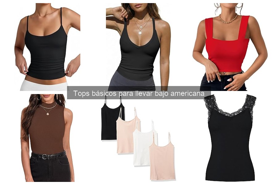 Cómo elegir el color perfecto para tu top básico bajo americana
