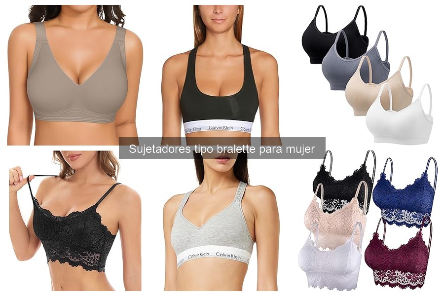 Cómo elegir el mejor sujetador bralette para mujer