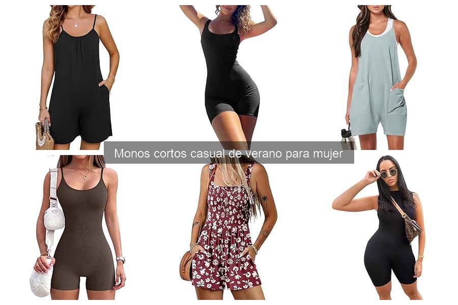 Cómo elegir el mono corto perfecto para mujer en verano