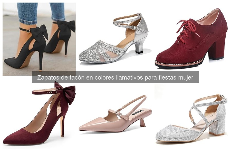 Cómo elegir el tamaño adecuado en zapatos de tacón coloridos