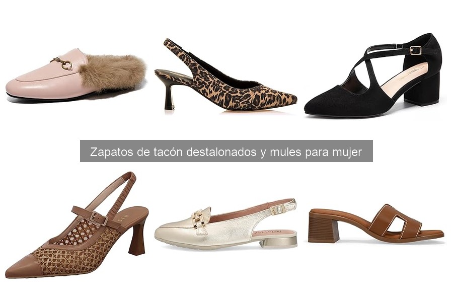 Cómo elegir el tamaño ideal de zapatos de tacón destalonados