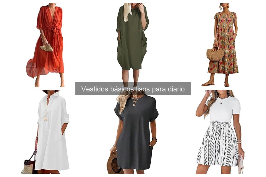 Cómo elegir el vestido básico liso perfecto para ti