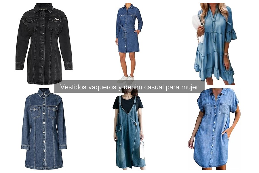 Cómo elegir el vestido vaquero perfecto para tu cuerpo