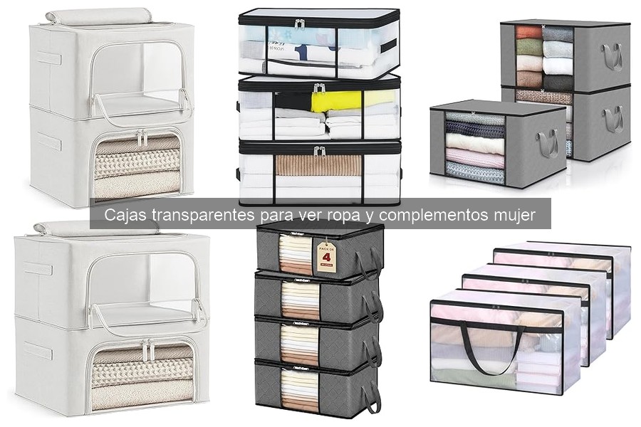 Cómo Elegir la Mejor Caja Transparente para Ropa