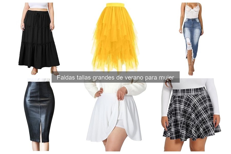 Cómo elegir la talla correcta de falda de verano para mujer