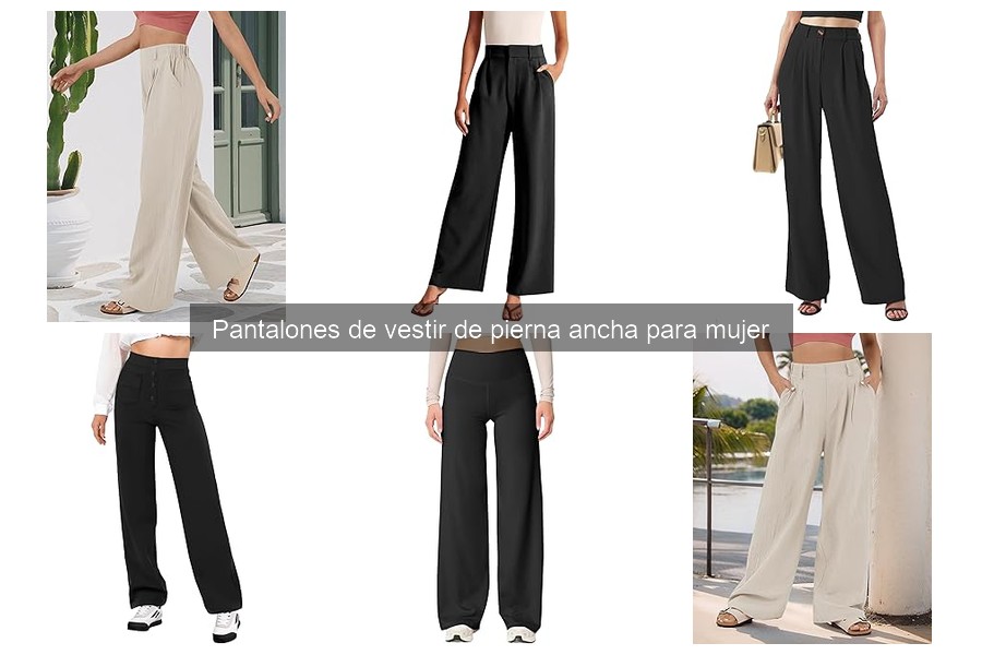 Cómo elegir pantalones de vestir de pierna ancha para cada ocasión