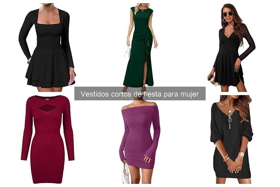 Cómo elegir un vestido corto de fiesta según tu cuerpo