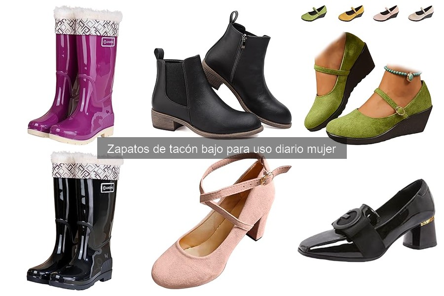 Cómo Elegir Zapatos de Tacón Bajo Cómodos para el Día a Día