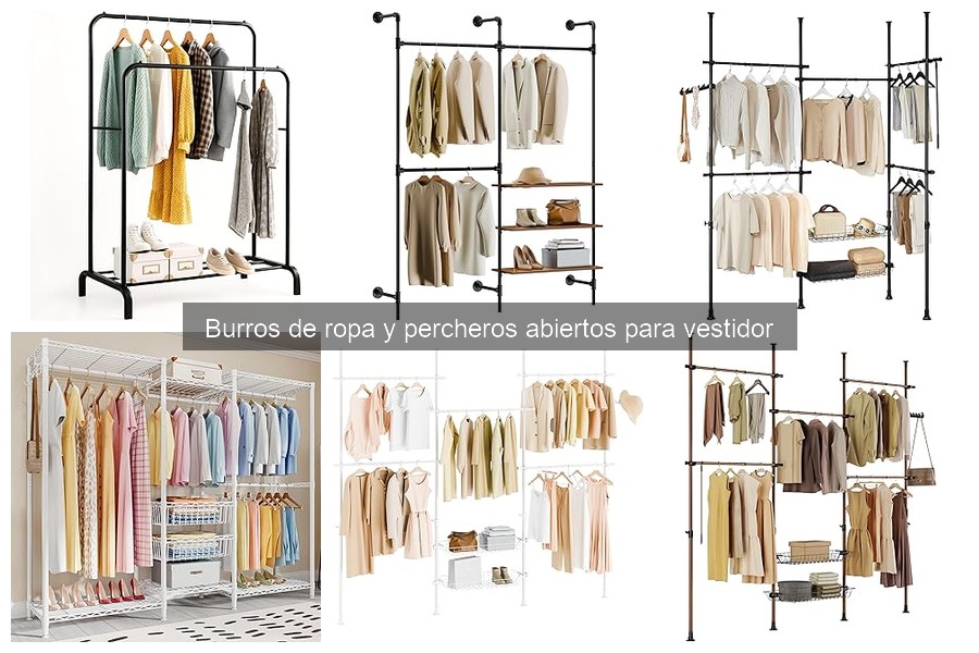 Cómo Integrar Percheros Abiertos en tu Decoración