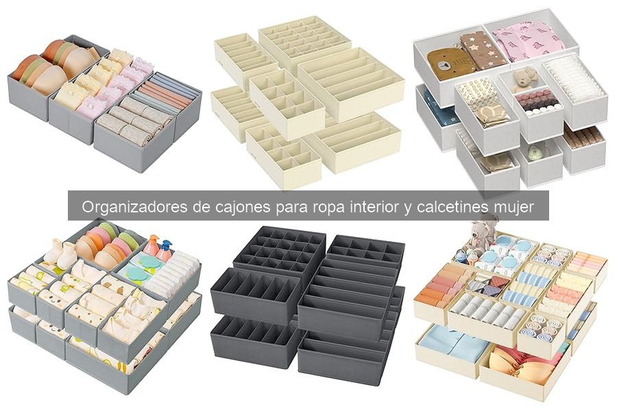 Cómo Limpiar Organizadores de Cajones para Ropa Interior