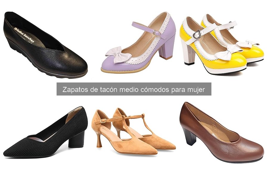 Cómo mantener tus zapatos de tacón medio cómodos y en buen estado