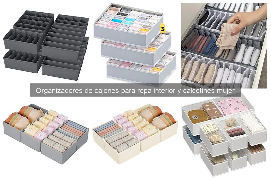 Cómo Organizar Ropa Interior y Calcetines en Cajones