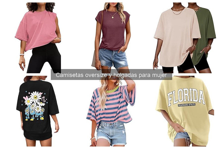 Comparativa: Camisetas Oversize vs. Ajustadas para Mujer