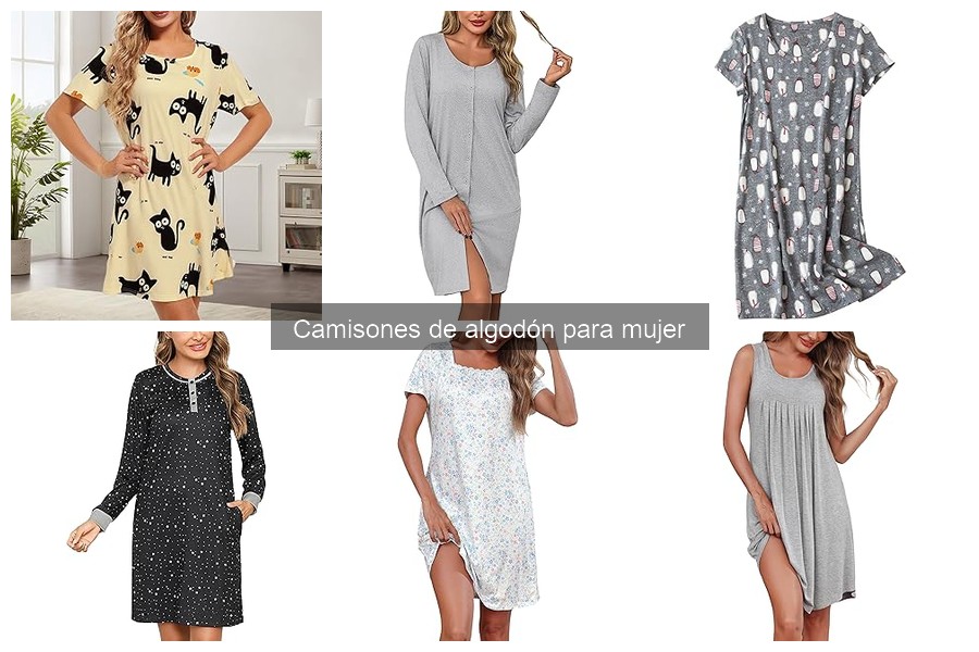 Comparativa: Camisones de Algodón vs. Camisones de Seda