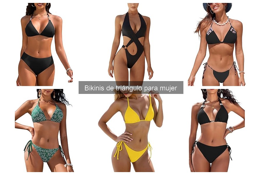 Comparativa de Bikinis de Triángulo para Mujer: Mejores Marcas