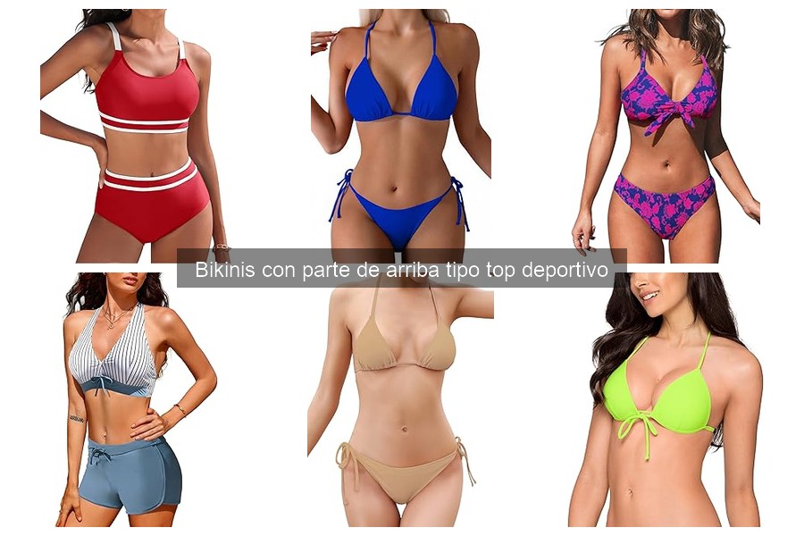 Comparativa de Bikinis: Top Deportivo vs Tradicional